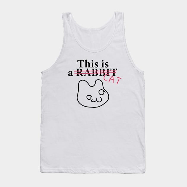 Idolmaster Cinderella Kyoko Igarashi's Neko Desu Tank Top by aniwear